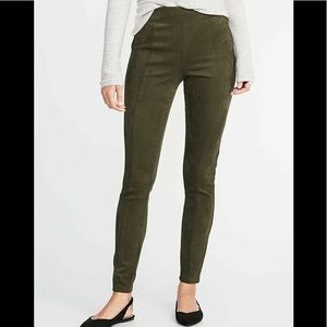 3/$30 Old Navy Suede Green Pants